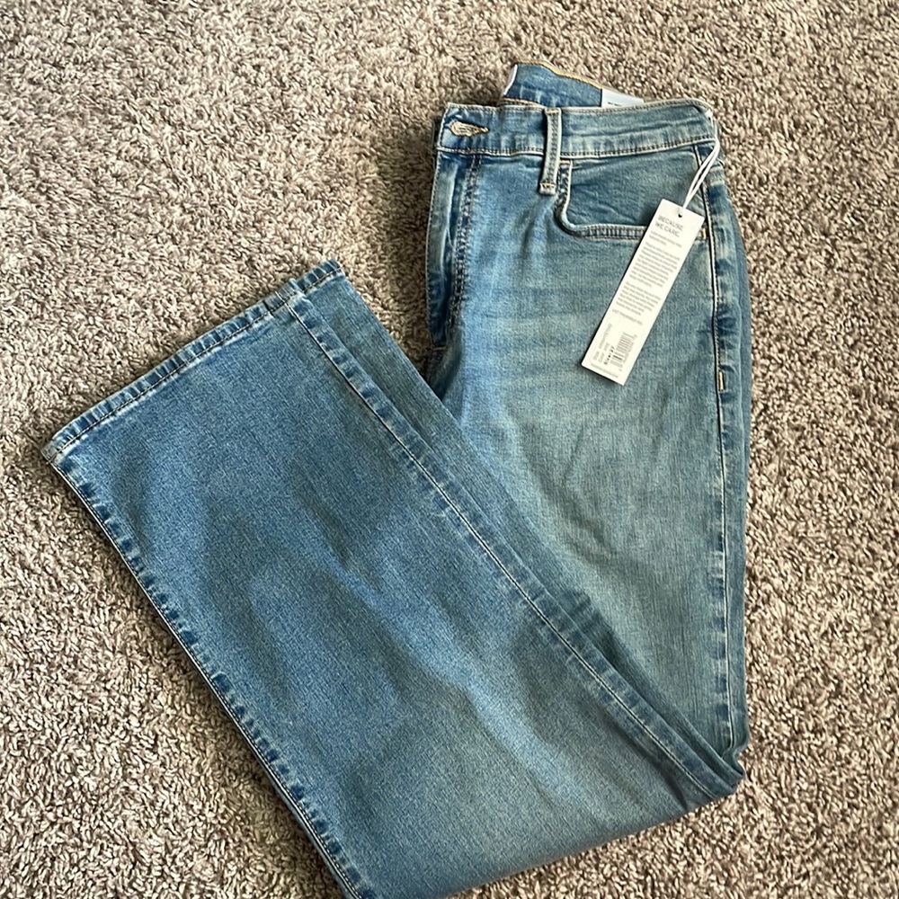 New! Hudson Noa mid rise straight crop sz 26